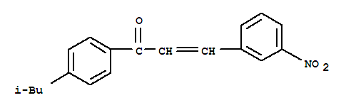 1-(4-ISOBUTYLPHENYL)-3-(3-NITROPHENYL)PROP-2-EN-1-ONE