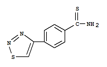 Benzenecarbothioamide,4-(1,2,3-thiadiazol-4-yl)-