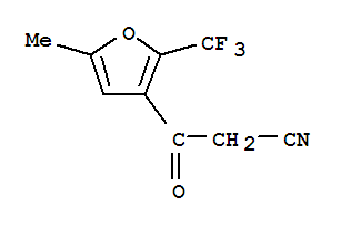 5-Methyl-2-(trifluoromethyl)furo-3-ylacetonitrile