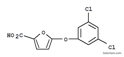 Molecular Structure of 175277-06-2 (5-(3,5-DICHLOROPHENOXY)-2-FUROIC ACID)