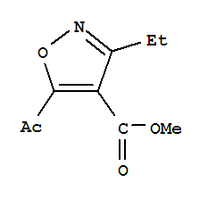 METHYL 5-ACETYL-3-ETHYLISOXAZOLE-4-CARBOXYLATE