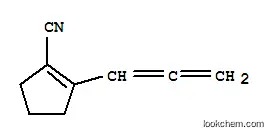 Molecular Structure of 175288-89-8 (1-Cyclopentene-1-carbonitrile, 2-(1,2-propadienyl)- (9CI))