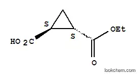 1,2-Cyclopropanedicarboxylicacid,monoethylester,(1S,2S)-(9CI)