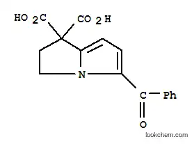 Molecular Structure of 175459-90-2 (5-Benzoyl-2,3-Dihydro-Lh-Pyrrolizme-L,L-DicarboxyiicAcid,KetoralacTromethamine)