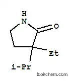 Molecular Structure of 175698-08-5 (2-Pyrrolidinone,3-ethyl-3-(1-methylethyl)-(9CI))