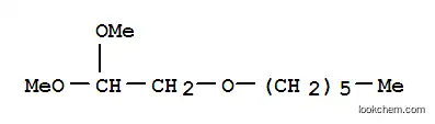 Molecular Structure of 17597-95-4 (1-(2,2-dimethoxyethoxy)hexane)