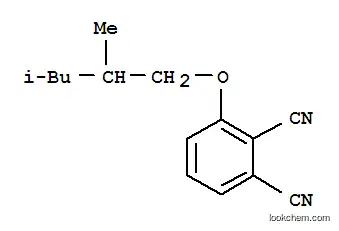 Molecular Structure of 176110-82-0 (3-[(2,4-Dimethylpentyl)oxy]benzene-1,2-dicarbonitrile)