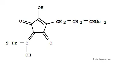 4-Cyclopentene-1,3-dione,4-hydroxy-2-(1-hydroxy-2-methylpropylidene)-5-(3-methylbutyl)-