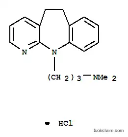 3-(5,6-dihydro-11H-pyrido[2,3-b][1]benzazepin-11-yl)-N,N-dimethylpropan-1-amine hydrochloride (1:1)