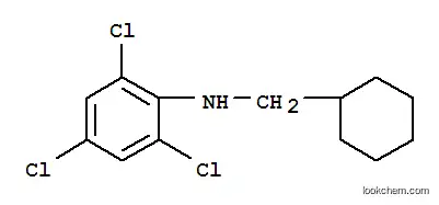 Molecular Structure of 177721-94-7 (CYCLOHEXYLMETHYL-(2,4,6-TRICHLORO-PHENYL)-AMINE)