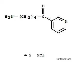 Molecular Structure of 178758-80-0 (3-(5-Amino-1-pentanoyl)pyridine Dihydrochloride)