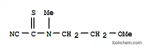 Carbonocyanidothioic  amide,  (2-methoxyethyl)methyl-  (9CI)