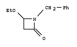 2-AZETIDIN-1-YLNE,4-ETHOXY-1-BENZYL-