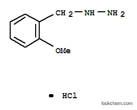 Molecular Structure of 179110-14-6 (1-(2-methoxybenzyl)hydrazine)