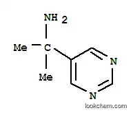 Molecular Structure of 179322-41-9 (5-Pyrimidinemethanamine, alpha,alpha-dimethyl- (9CI))
