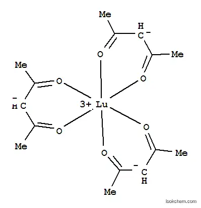 Molecular Structure of 17966-84-6 (LUTETIUM (III) 2,4-PENTANEDIONATE)