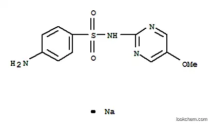 Molecular Structure of 18179-67-4 (Sulfamethoxydiazine)