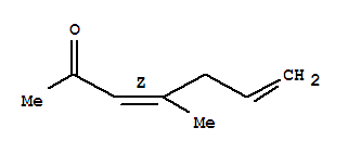 3,6-HEPTADIEN-2-ONE,4-METHYL-,(Z)-