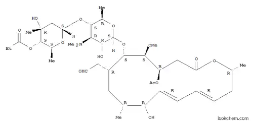 Molecular Structure of 18361-48-3 (leucomycin A6)