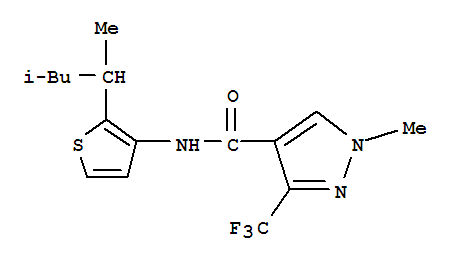 1H-Pyrazole-4-carboxamide,N-[2-(1,3-dimethylbutyl)-3-thienyl]-1-methyl-3-(trifluoromethyl)-
