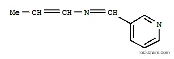 Molecular Structure of 183864-39-3 (1-Propen-1-amine,N-(3-pyridinylmethylene)-(9CI))