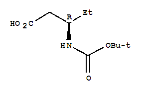 Pentanoic acid, 3-[[(1,1-dimethylethoxy)carbonyl]amino]-, (3R)- (9CI)