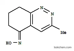 Molecular Structure of 184021-51-0 (3-METHYL-5,6,7,8-TETRAHYDROCINNOLIN-5-ONE OXIME)