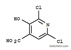 Molecular Structure of 185422-96-2 (2,6-DICHLORO-3-HYDROXYPYRIDINE-4-CARBOXYLIC ACID)