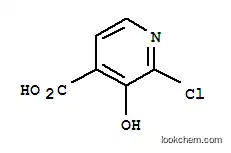 Molecular Structure of 185423-02-3 (2-CHLORO-3-HYDROXYISONICOTINIC ACID)