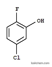 Molecular Structure of 186589-76-4 (Phenol, 5-chloro-2-fluoro- (9CI))