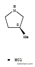 Molecular Structure of 186597-29-5 ((S)-3-METHYL-PYRROLIDINE HYDROCHLORIDE)