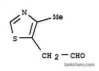 Molecular Structure of 18764-34-6 (4-METHYL-5-THIAZOLEACETALDEHYDE)