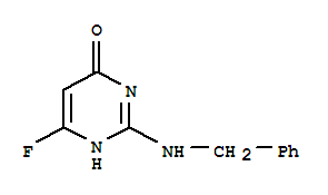 6-Fluoro-2-[(phenylmethyl)amino]-4(1H)-pyrimidinone
