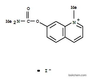 Molecular Structure of 18912-01-1 (7-(dimethylcarbamoyloxy)-N-methylquinolinium)