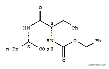 Molecular Structure of 18921-56-7 (N-[(benzyloxy)carbonyl]phenylalanylnorvaline)