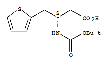 (S)-3-((tert-Butoxycarbonyl)amino)-4-(thiophen-2-yl)butanoic acid