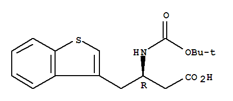 Boc-D-β-HoAla(3-benzothienyl)-OH cas no. 190190-48-8 98%