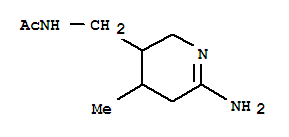 Acetamide,  N-[(6-amino-2,3,4,5-tetrahydro-4-methyl-3-pyridinyl)methyl]-