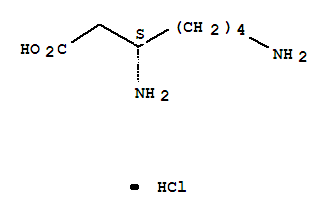 Heptanoic acid,3,7-diamino-, hydrochloride (1:1), (3S)-