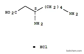 Molecular Structure of 192003-02-4 (L-BETA-HOMOLYSINE-2HCL)
