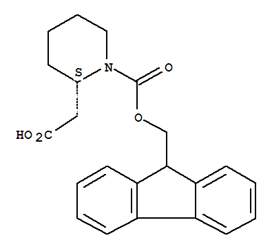 (S)-2-(1-(((9H-fluoren-9-yl)methoxy)carbonyl)piperidin-2-yl)acetic acid