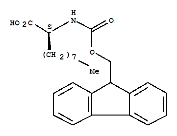 (2S)-2-(9H-fluoren-9-ylmethoxycarbonylamino)decanoic acid cas no. 193885-59-5 98%