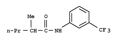 Pentanamide,2-methyl-N-[3-(trifluoromethyl)phenyl]- 1939-26-0