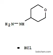 Molecular Structure of 194543-22-1 ((tetrahydro-pyran-4-yl)-hydrazine hydrochloride)