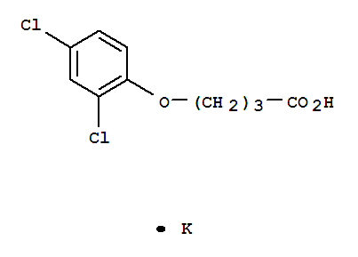 Butanoic acid,4-(2,4-dichlorophenoxy)-, potassium salt (1:1)