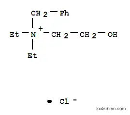 Molecular Structure of 19493-25-5 (benzyldiethyl(2-hydroxyethyl)ammonium chloride)