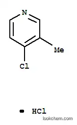Molecular Structure of 19524-08-4 (4-Chloro-3-methylpyridine hydrochloride)
