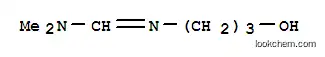 Molecular Structure of 195322-27-1 (Methanimidamide, N-(3-hydroxypropyl)-N,N-dimethyl- (9CI))