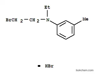 Molecular Structure of 195390-17-1 (N1-(2-BROMOETHYL)-N1-ETHYL-3-METHYLANILINE HYDROBROMIDE)
