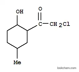 Ethanone, 2-chloro-1-(2-hydroxy-5-methylcyclohexyl)- (9CI)